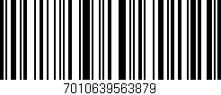 Código de barras (EAN, GTIN, SKU, ISBN): '7010639563879'