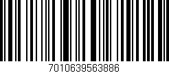 Código de barras (EAN, GTIN, SKU, ISBN): '7010639563886'