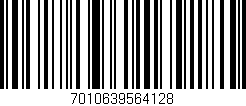 Código de barras (EAN, GTIN, SKU, ISBN): '7010639564128'