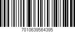 Código de barras (EAN, GTIN, SKU, ISBN): '7010639564395'