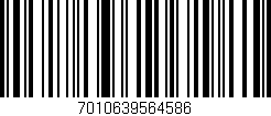 Código de barras (EAN, GTIN, SKU, ISBN): '7010639564586'
