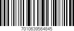 Código de barras (EAN, GTIN, SKU, ISBN): '7010639564845'