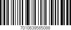 Código de barras (EAN, GTIN, SKU, ISBN): '7010639565088'