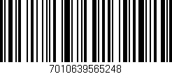 Código de barras (EAN, GTIN, SKU, ISBN): '7010639565248'