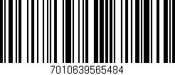 Código de barras (EAN, GTIN, SKU, ISBN): '7010639565484'