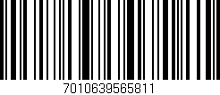Código de barras (EAN, GTIN, SKU, ISBN): '7010639565811'
