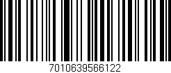 Código de barras (EAN, GTIN, SKU, ISBN): '7010639566122'