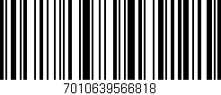 Código de barras (EAN, GTIN, SKU, ISBN): '7010639566818'