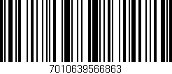 Código de barras (EAN, GTIN, SKU, ISBN): '7010639566863'