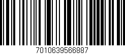 Código de barras (EAN, GTIN, SKU, ISBN): '7010639566887'