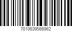 Código de barras (EAN, GTIN, SKU, ISBN): '7010639566962'