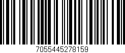 Código de barras (EAN, GTIN, SKU, ISBN): '7055445278159'