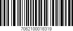 Código de barras (EAN, GTIN, SKU, ISBN): '7062100018319'
