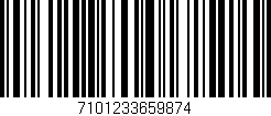 Código de barras (EAN, GTIN, SKU, ISBN): '7101233659874'