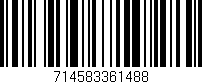 Código de barras (EAN, GTIN, SKU, ISBN): '714583361488'