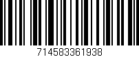 Código de barras (EAN, GTIN, SKU, ISBN): '714583361938'