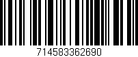 Código de barras (EAN, GTIN, SKU, ISBN): '714583362690'