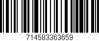 Código de barras (EAN, GTIN, SKU, ISBN): '714583363659'