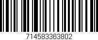 Código de barras (EAN, GTIN, SKU, ISBN): '714583363802'