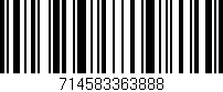 Código de barras (EAN, GTIN, SKU, ISBN): '714583363888'