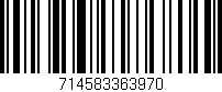 Código de barras (EAN, GTIN, SKU, ISBN): '714583363970'