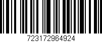 Código de barras (EAN, GTIN, SKU, ISBN): '723172964924'