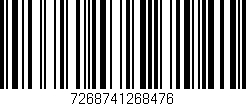 Código de barras (EAN, GTIN, SKU, ISBN): '7268741268476'