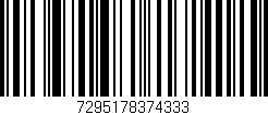 Código de barras (EAN, GTIN, SKU, ISBN): '7295178374333'