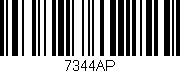 Código de barras (EAN, GTIN, SKU, ISBN): '7344AP'
