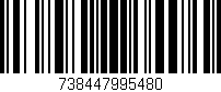 Código de barras (EAN, GTIN, SKU, ISBN): '738447995480'