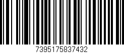 Código de barras (EAN, GTIN, SKU, ISBN): '7395175837432'