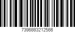 Código de barras (EAN, GTIN, SKU, ISBN): '7396883212566'