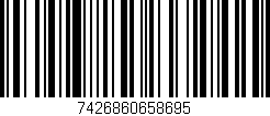 Código de barras (EAN, GTIN, SKU, ISBN): '7426860658695'
