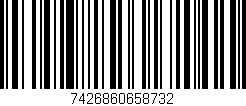 Código de barras (EAN, GTIN, SKU, ISBN): '7426860658732'
