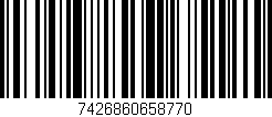 Código de barras (EAN, GTIN, SKU, ISBN): '7426860658770'