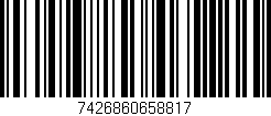 Código de barras (EAN, GTIN, SKU, ISBN): '7426860658817'