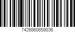 Código de barras (EAN, GTIN, SKU, ISBN): '7426860659036'