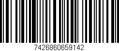 Código de barras (EAN, GTIN, SKU, ISBN): '7426860659142'