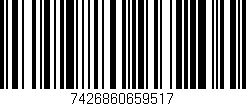 Código de barras (EAN, GTIN, SKU, ISBN): '7426860659517'
