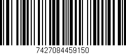 Código de barras (EAN, GTIN, SKU, ISBN): '7427084459150'