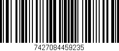Código de barras (EAN, GTIN, SKU, ISBN): '7427084459235'
