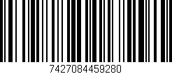 Código de barras (EAN, GTIN, SKU, ISBN): '7427084459280'