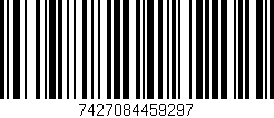 Código de barras (EAN, GTIN, SKU, ISBN): '7427084459297'