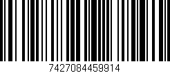Código de barras (EAN, GTIN, SKU, ISBN): '7427084459914'