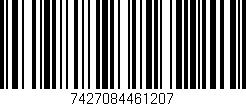 Código de barras (EAN, GTIN, SKU, ISBN): '7427084461207'