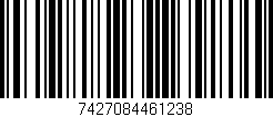 Código de barras (EAN, GTIN, SKU, ISBN): '7427084461238'