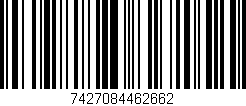 Código de barras (EAN, GTIN, SKU, ISBN): '7427084462662'