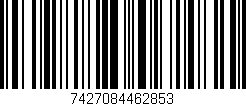 Código de barras (EAN, GTIN, SKU, ISBN): '7427084462853'