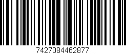 Código de barras (EAN, GTIN, SKU, ISBN): '7427084462877'