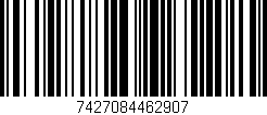 Código de barras (EAN, GTIN, SKU, ISBN): '7427084462907'